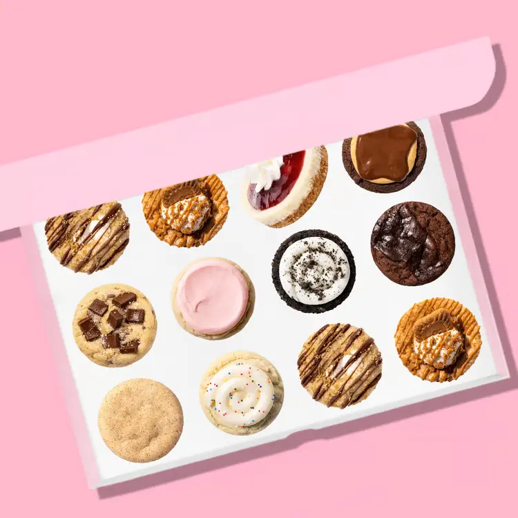 Crumbl Cookies Menu 2026 60 Mini 12-Pack